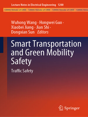 cover image of Smart Transportation and Green Mobility Safety